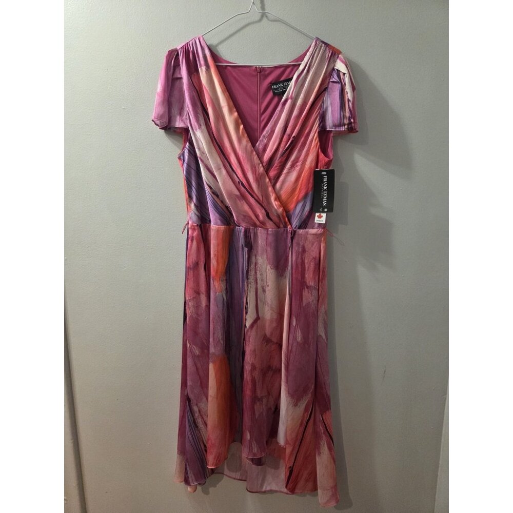 Frank Lyman Women Dress Size 14 Made in Canada Design Collection New With Tag